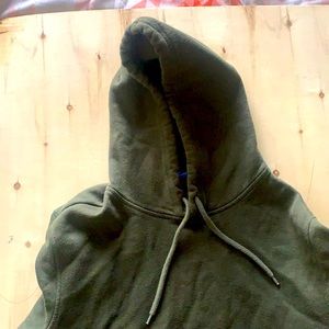 Olive green hoodie